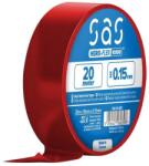 Sas Изолирбанд SAS Hero-Flex 100-01-003 - червен, 19 мм × 20 м (100-01-003)