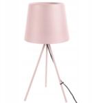 Leitmotiv Asztali lámpa rózsaszín lámpaernyővel az előszoba hálószoba nappalijába Classy XX (LM1826PI)