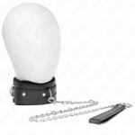  Масивна яка с каишка, мека подплата - Kink Collar and Leash (D-240786)