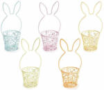 Decorer Set 5 cosulete Paste metal multicolor Ø 6 cm x 17.5 H (A53.34.32)