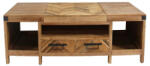 AdTrend Comoda TV extensibila lemn maro 124, 5 x 62 x 45, 5 cm (119032) Comoda