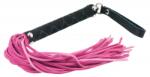  Изискан флогър с удобна ръкохватка - Leather Whip Pink (RIM0007966)