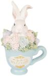 Clayre&eef Húsvéti figura nyuszi csészében felirattal