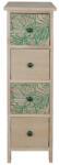 AdTrend Comoda lemn natur verde 26 x 32 x 80 cm (120267) Comoda