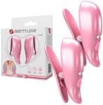  Вибриращи щипки за зърна, 10 режима - Leaf Nipple Clamps (D-239894)
