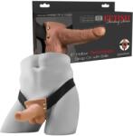  Пенис колан с 10 вибро режима, 17, 8см. - Hollow Strap-On (PIPE339522)