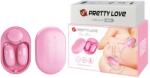  Комплект, две вибриращи яйца с кабел - Fun Box Pink (D-238089)