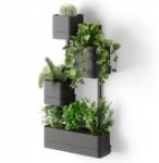 Umbra Függő növénytartó, fali rendszerező, fekete, Cubiko XX kiegészítők (1018767-040)