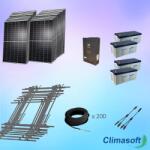 Q Cells Sistem fotovoltaic OFF-GRID autoconsum 27 kWh pe zi, putere instalata 7.7 kWp (off-grid 27 kW/zi)