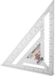 Richmann Exclusive Echer tamplar/dulgher, aluminiu, triunghiular, cu picior, 300x4.4 mm, Richmann Exclusive (C1327) - artool Vinclu