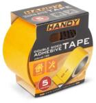 HANDY Banda dublu adeziva permanent Handy 5m x 50mm alba 11083A (11083A) - habo