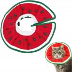  Műtét utáni védőgallér macskáknak M-es méret 19 29 cm állítható (watermelon-M)