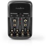 Nedis Incarcator acumulatori NiMH AA/AAA/E-Block 9V Nedis (BACH07) - habo Incarcator baterii