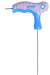 MEGA Cheie negativa tip T 4mm 100mm din otel crom-vanadiu maner cauciuc antiderapant soft-touch MEGA 48604 (48604) Surubelnita