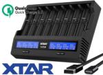 XTAR Incarcator universal acumulatori 8x LI-ION NI-CD NI-MH VC8 XTAR VC8PBAAZ20251 (VC8PBBG12540) - habo Incarcator baterii