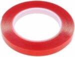 AFTC Banda dublu-adeziva acrilica transparenta de fixare latime 12mm lungime 5m grosime 0.5mm exterior-interior 100C AFTC 5305 (AFTC-5305-12MM-5M)