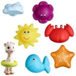 Sophie la Girafe Комплект играчки за баня Sophie la Girafe - Софи Жирафчето, 7 броя (S523428)