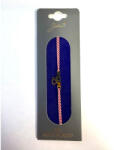 Flippy Bratara Placata cu Aur 24k, Jolie, Model I 3 MOM, Martisor Bratara, cu Snur Alb Rosu, Auriu (teo-165473)
