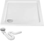 Rea Cadita dus patrata Rea Savoy 80x80 alb (REA-K1906)