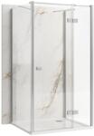 Rea Cabina de dus Rea Atlas cu deschidere pe dreapta 80x90 cm crom (KPL-K4863)