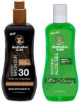 Australian Gold Gél Spray Bronzosítóval SPF30 Aloe Napozás után