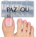 PAZYOU Dual körömhosszabbító formák 150db-os Lábfej Osztó sablonok (PEDICURE)