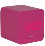 Karlsson Elektronikus ébresztőóra rózsaszín asztali álló a hálószobába Spry Round (KA5982BP)