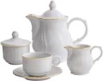 Moga Porcelain Manufactures Serviciu Cafea 15 piese, Berlin Rand Aur