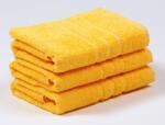 PROFOD Pamut frottír törölköző COMFORT 50x100cm - Sárga (P-1895)