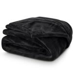 TipTrade Mikroplüss takaró 150x200 cm - Fekete (T-330809)