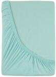Kvalitex Luxus pamut JERSEY lepedő lycrával 220x200 cm - menta (K-3522201033)
