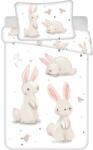 Jerry Fabrics Ágynemű 100x135 + 40x60 cm - Nyuszik (J-24BS043)