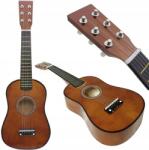 NiceKids 6 Húros Akusztikus Fa Gitár Gyerekeknek Coffee 60 CM (GITARA DREWNIANA DLA DZIECI)