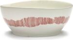 Serax Boluri Feast, 18 cm, alb-roșu, 4 buc (B8921010F) Castron