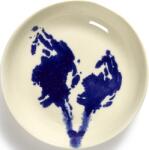 Serax Boluri Feast Artichoke, 11, 5 cm, alb-albastre, set 4 buc (B8921002T) Castron