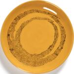 Serax Farfurii de desert Feast cu buline, diametru 16 cm, galbene, 4 buc (B8921003J)