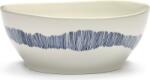 Serax Boluri Feast 18 cm, alb-albastre, 4 buc (B8921010B) Castron