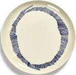 Serax Farfurii de masă Feast, 26, 5 cm, alb-albastre, 2 buc (B8921006B)