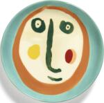 Serax Farfurii pentru desert Feast Face 2, 16 cm, 4 buc (B8921003Q)