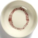 Serax Boluri pentru aperitive Feast, 7, 5 cm, alb-roșu, 8 buc (B8921001C) Castron