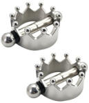 KINKgear Crown - fém mellbimbó klipsz, érzéki feszültséghez