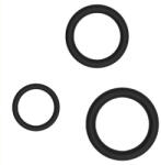 FUKR 3 db fekete péniszhúzó gyűrű szett