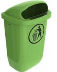 B4U Cos gunoi stradal 50 l verde (71088754) Cos de gunoi