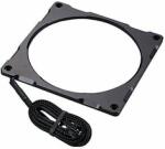 PHANTEKS Ventilátor rács PHANTEKS Halos Lux 14cm RGB led Alu Fekete (PH-FF140RGBA_BK01) - oneclick