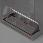 HAVN HS 420 Alsó ventilátor konzol - fekete (HVN-AS-HS420-08-VAB)