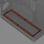 HAVN HS 420 Alsó ventilátor konzol - fekete (HVN-AS-HS420-06-BFB)