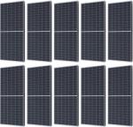 APS 10 × Panouri fotovoltaice monocristaline Nuuko 440W, 166 Celule, 40.5V, IP68 (10x440W)