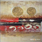 MENDOLA Tablou Pictat Manual Solar, 40x40 Cm