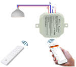 Torelectric Releu control Wi-Fi si radiofrecventa 433 Mhz comptibil Google Home si Amazon Alexa