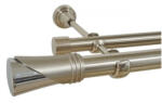 Casa Deco Logistics Galerie fara inele DUNCAN - 25/19 - inox Suport draperie